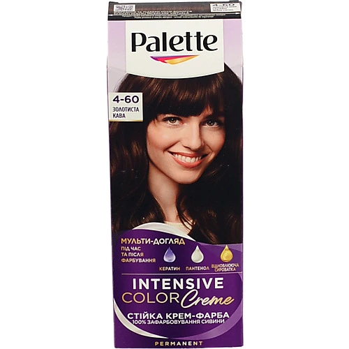 Крем-фарба для волосся Intensive Color 4-60 Palette 1шт