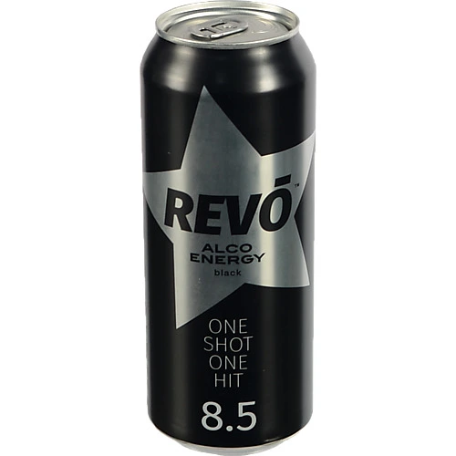 С.алк.напій Revo 0.5л 8.5% блек