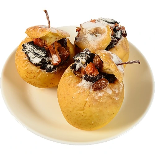 Яблука із сухофруктами печені