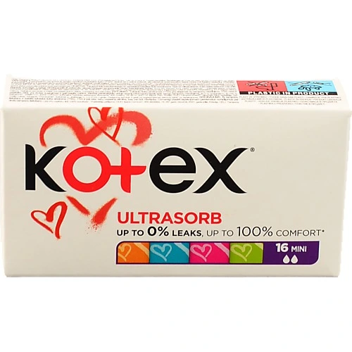Тампони гігієнічні Міні Kotex 16шт
