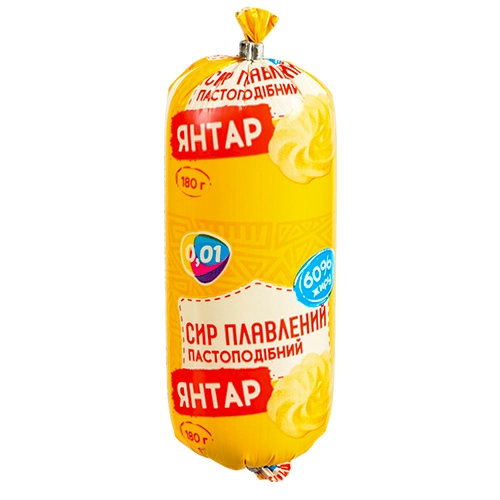 Сир пл. 180г 60% янтар туба