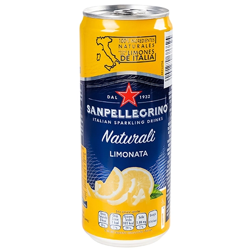 Напій безалкогольний Limonata Sanpellegrino з/б 330мл
