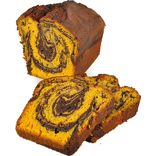 Кекс гарбузовий мармуровий