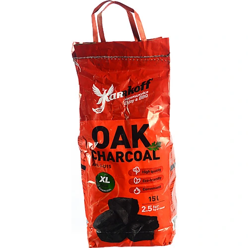 Вугілля деревинне Jarrkoff 15л. (2,2кг)