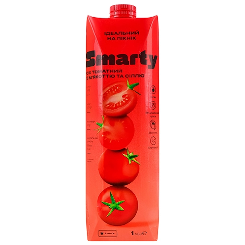 Сік Смарті 1л томатний