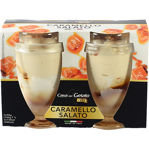 Морозиво CASA del GELATO 2х90г bicchieri vetro