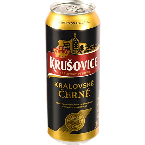 Пиво ППБ 0.5л krusovice cerne з.б