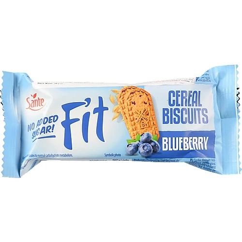Печиво злакове Sante Fit 50г чорниця б.цукру