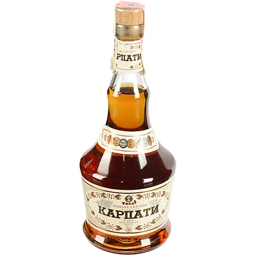 Коньяк Тиса Карпати марочний 43% 0.5л