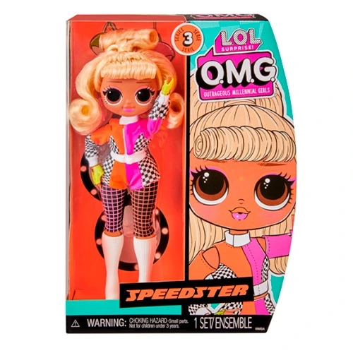 Лялька L.O.L. SURPRISE серії O.M.G. HoS S3  СПІДСТЕР з аксес.
