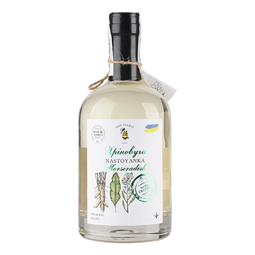 Настоянка 0.5л 37% Хріновуха традиційна Хані Баджер пл