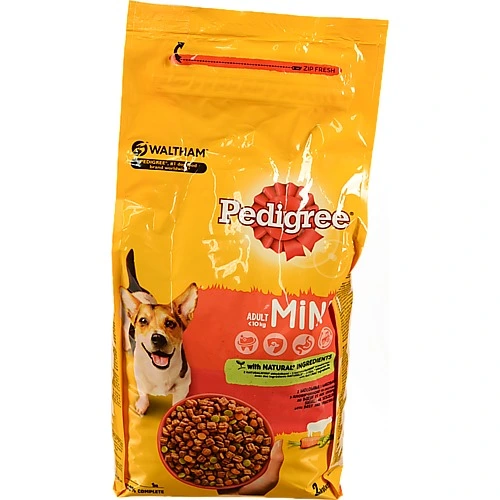 Pedigree Mini Сухий корм для дорослих собак маленьких порід з яловичиною та овочами 2кг