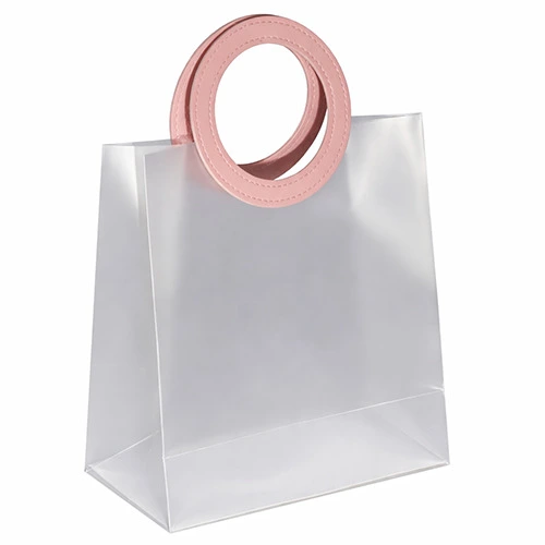 Пакет подарунковий пластиковий 20х10х23см тип 2