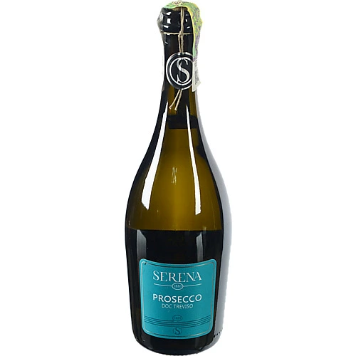 Вино ігристе 0.75л 10.5% біле сухе Prosecco Treviso Serena 1881