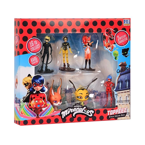 Набір фігурок-топерів для дітей від 3років MLB2070_A Леді Баг Deluxe Miraculous 1шт в асорт