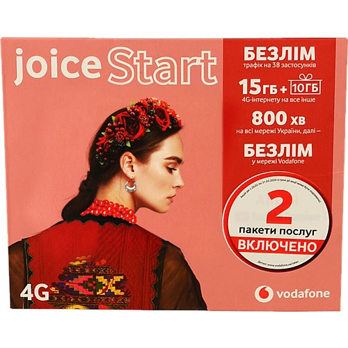 Стартовий пакет Vodafone Joice