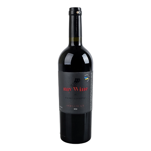 Вино 0.75л 13% червоне сухе Odesa black By Eduard Gorodetsky My Wine пл