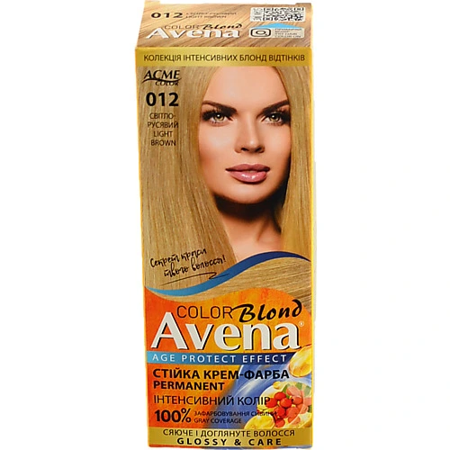 Крем-фарба для волосся стійка Blond Color 012 Avena 1шт