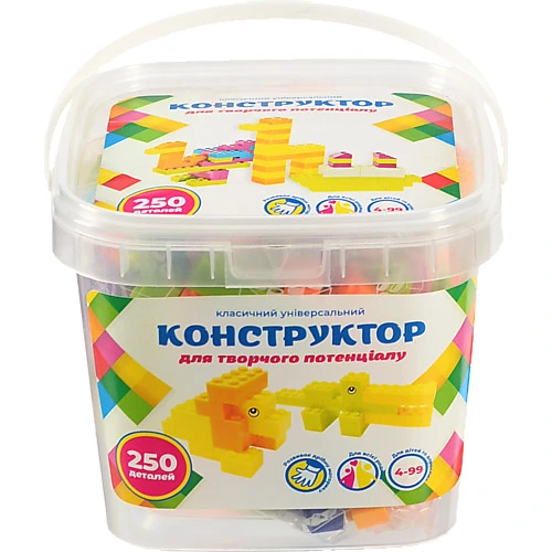 Конструктор 250 деталей 8100-250