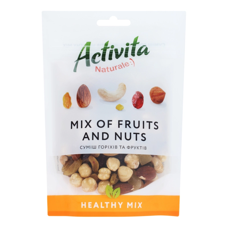 Суміш горіхів та фруктів Activita Healthy Mix, 120 г