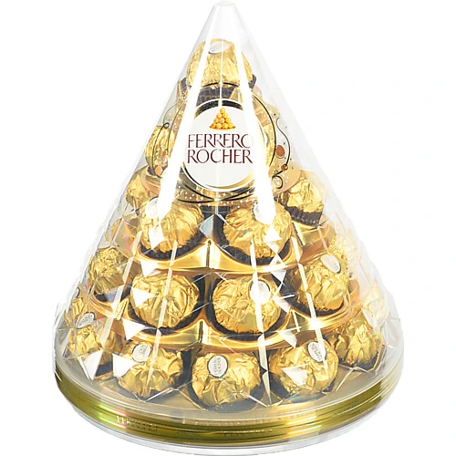 Цукерки вафельні хрусткі з подрібненими лісовими горіхами Ferrero Rosher п/у 350г