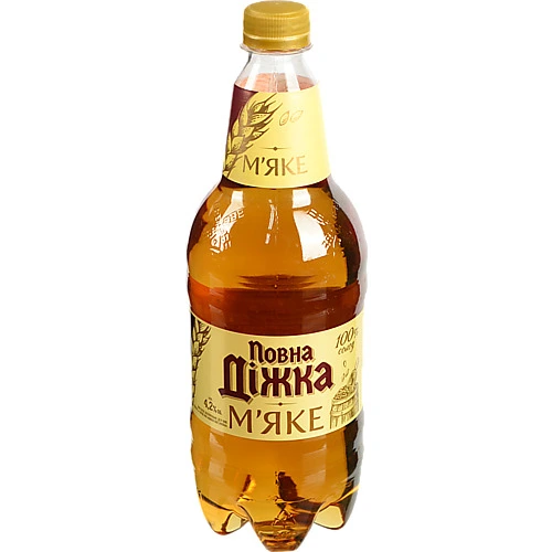 Пиво Повна Діжка 0.9л мяке світле