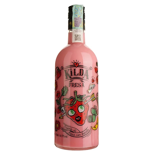 Лікер Kilda 0.7л strawberry tequila cream 17%