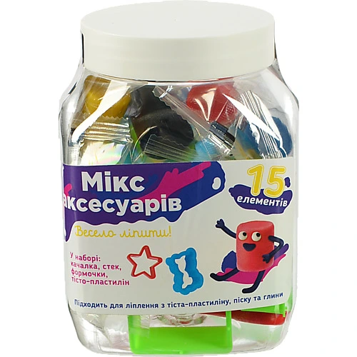 Набір д.ліплення Мікс аксесуарів FOR11