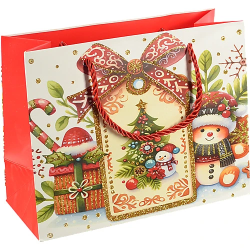 Пакет подарунковий новорічний тип 13 231810cm