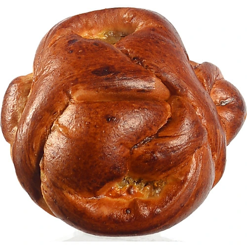 Булочка здобна кошик з яблуком, 110 г, власна пекарня