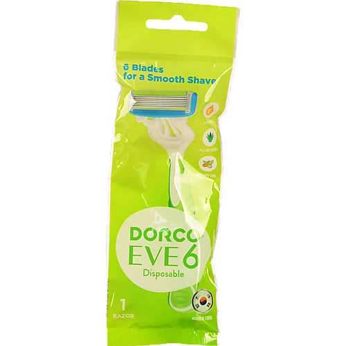 Бритва Dorco EVE одноразова д.жінок 6лез 1шт
