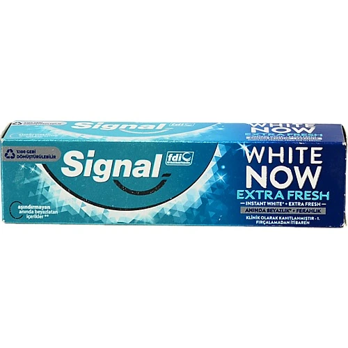 Паста зубна Extra Fresh White Now Signal 75мл