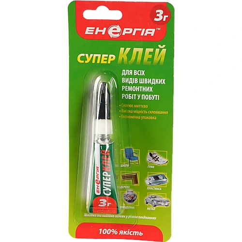 Клей Енергія 3г супер блістер З 018 1