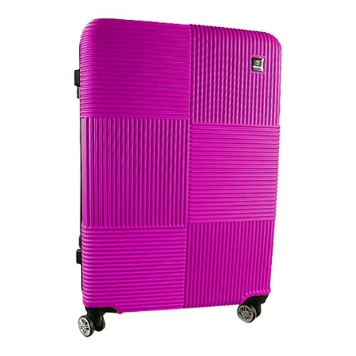 Валіза пластикова 65х42х26см колір rose red