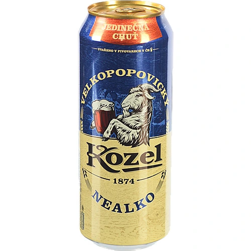 Пиво б.а Velkopopovicky Kozel 0.5л з.б