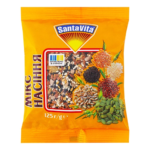 Суміш Santa Vita 125г мікс насіння