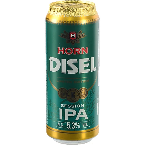 Пиво Horn Disel 0.5л session ipa св. нефільт. з.б.