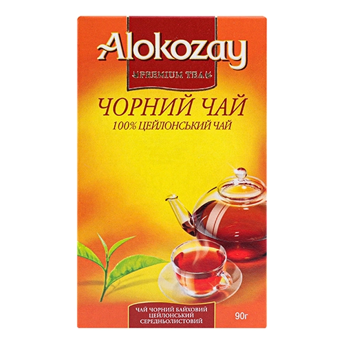 Чай Alokozay 90г чорний середньолистовий