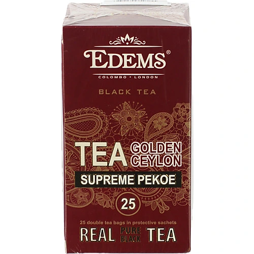 Чай Edems 25п чорний золото цейлону конверт
