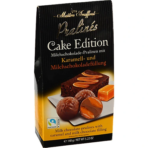 Цукерки Maitre Truffout 148г праліне cake edition карамель