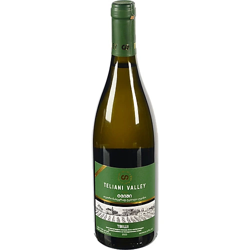 Вино 0,75л Твіші Біле Напівсолодке Teliani Valley
