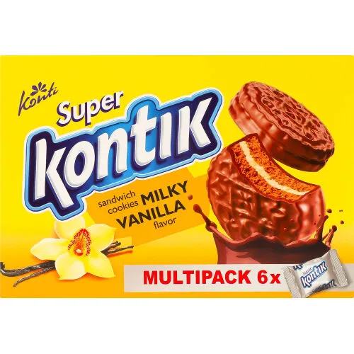 Печиво сендвіч Конти 270г super konti ванільний