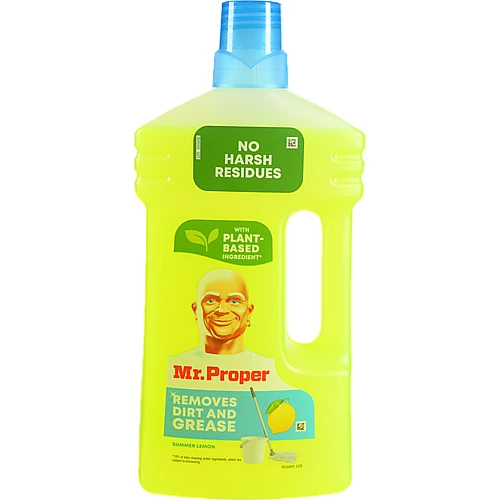 Засіб д.прибирання Mr Proper 1л підлоги та стін лайм мята