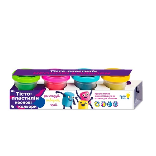 Набір Тісто-пластилін Неонові кольори TY4402