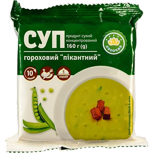 Суп Ласочка 160г горох пікантний
