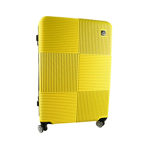 Валіза пластикова 55х36х22см колір yellow