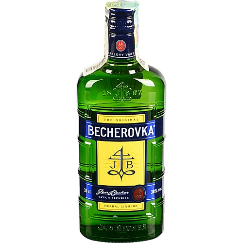 Лікер Becherovka 0.35л 38% на травах