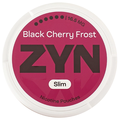 Безтютюнові подушечки Zyn 16.5mg Slim Black Ch