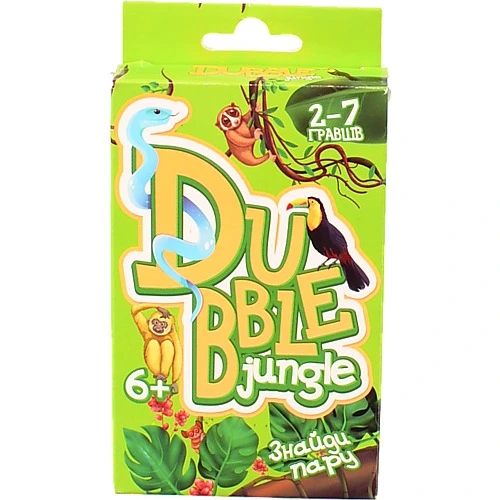 Гра настільна для дітей від 6років 30344 Duble Jungle Strateg 1шт