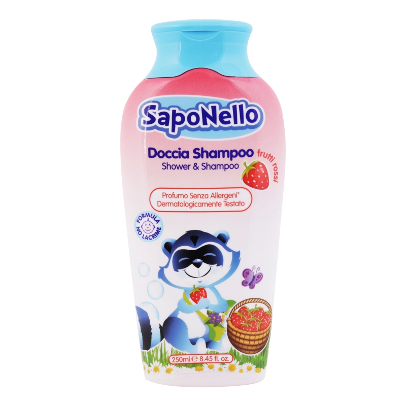 Шампунь-гель дитячий від 3років Frutti Rossi SapoNello 250мл